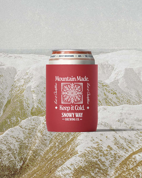 Snowy Way Stubby Cooler
