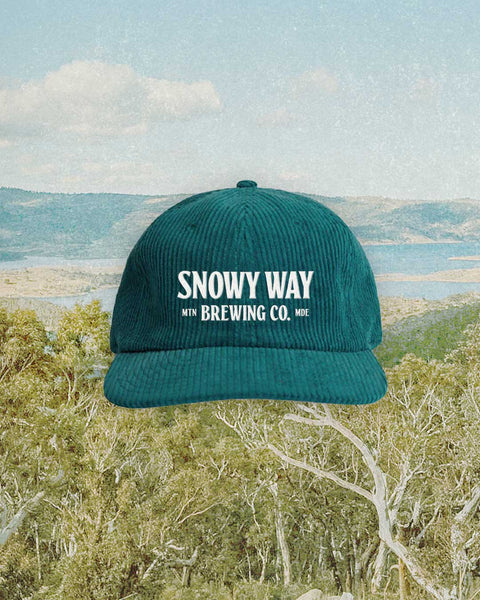 Snowy Way Brewing Co. Signature Cord Cap - Alpine