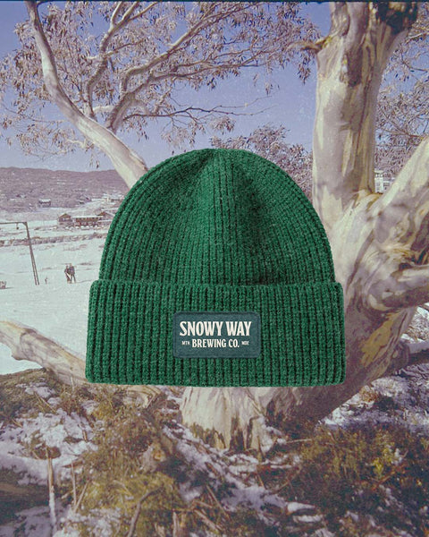 Snowy Way Brewing Co. Everyday Beanie - Green